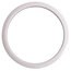 Gibraltar SC-GPHP-6W 6" Bass Drum Port Hole Protector In White Image 1