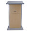 AmpliVox SN3130 Curved Hardrock Maple Lectern Image 3