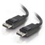 Cables To Go 54402 DisplayPort Cable With Latches 10 Ft M/M DisplayPort Cable, Black Image 2