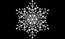 Apollo Design Technology MS-3236 Steel Gobo - "Snowflake Medium Lace" Design Image 1