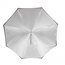 Westcott 2012 32" White Satin Umbrella With Removable Black Cover Image 2