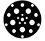 Apollo Design Technology ME-1025 Dot Design Steel Gobo Image 1