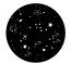 Apollo Design Technology ME-1093 Dense Starry Night Steel Gobo Image 1