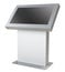 Peerless KIL540-S 40" Landscape Kiosk Enclosure, Silver Image 1