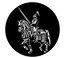 Apollo Design Technology ME-2537 Knight On A Horse Steel Gobo Image 1