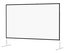 Da-Lite 38307KHD 92" X 144" Fast-Fold Deluxe Da-Mat Projection Screen, Heavy Duty Legs, Black Image 1