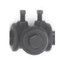 Altman TEE Cast Iron Sliding Tee For 1/2" Pipe Image 1