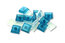 PI Engineering XK-A-004-BL-R 10-Pack Of Keycaps In Blue Image 1