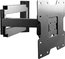 Peerless SA740P Articulating Wall Arm For 22" - 37" LCD Screens, VESA 75/100/100x200/200x200, Black (silver Shown) Image 1