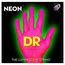 DR Strings NPE7-10 .010-.056 Medium 7-String Electric Guitar Strings In Hi-Def Pink Image 1