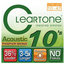 Cleartone 7410-CLEARTONE Ultra Light Coated Acoustic Guitar Strings Image 1