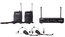 Gemini UHF-02HL 2-Channel Headset/Lavalier Wireless Microphone System Image 1