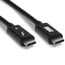 OWC OWCCBLT3P0.5BP Thunderbolt 3 USB-C Cable 20" 40Gb/s Thunderbolt 3 Cable With USB-C Connectors Image 1