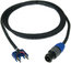 Pro Co S14BN-3 3' Speakon To Banana Plug 14AWG Speaker Cable Image 1