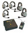 Eartec Co CSXTPLUS-5 2-Channel Com-Center Transceiver With Wired To Wireless Interface And 5 Headsets Image 1