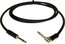 Pro Co LPPL-25 25' Lifelines 1/4" TS-Right Angle 1/4" TS Instrument Cable Image 1