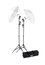 Smith Victor KT750KLED KT750LED LED 750 Watt 2 Light Umbrella Kit Image 1