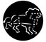 Apollo Design Technology ME-7028 Constellations Leo The Lion Steel Gobo Image 1