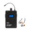 Galaxy Audio AS-1406R UHF Wireless In-Ear Monitor System Receiver With EB-6 Ear Buds Image 1