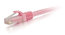 Cables To Go 04044 Cat6a Snagless Unshielded (UTP) Patch Cable Pink Ethernet Network Patch Cable, 2 Ft Image 2