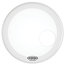 Evans BD20RGCW 20" EQ3 Coated Resonant Bass Drum Head In White Image 1