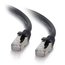 Cables To Go 00824 Cat6 Snagless Shielded (STP) 35 Ft Ethernet Network Patch Cable, Black Image 2