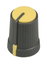 Soundcraft KA0457 Yellow Rotary Knob For EFX8 Image 1