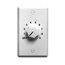 Speco Technologies WAT50W 50W Speaker Wall Plate Volume Control In White Image 1