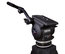 Cartoni P70F22 P70+ Focus 22 System P70+ Pedestal With Focus 22 Head, (2) Pan Bars, Flat Base Adapter And Pump Image 2