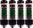 Electro-Harmonix T-EL34EH-MQ Set Of 4 Matched EL34 Vacuum Power Tubes Image 1