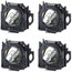 Panasonic ET-LAD12KF Replacement Projector Lamp, 4 Pack Image 1