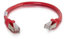Cables To Go 00842 Cat6 Snagless Shielded (STP) 1 Ft Ethernet Network Patch Cable, Red Image 1