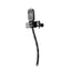 Audio-Technica MT830cW Omnidirectional Condenser Lavalier Microphone With 4-pin CW Connector, Black Image 2