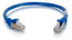 Cables To Go 00791 Cat6 Snagless Shielded (STP) 1 Ft Ethernet Network Patch Cable, Blue Image 1