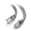 Cables To Go 03965 Cat6a Snagless Unshielded (UTP) Patch Cable Grey Ethernet Network Patch Cable, 2 Ft Image 2