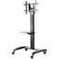 Peerless SR560M Universal Flat Panel TV Cart (for 32-70" Screens, With Metal Shelf) Image 1