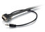 Cables To Go 50230 Select VGA + 3.5mm Stereo Audio A/V Cable 50 Ft In-Wall CMG-Rated VGA With Audio Cable Image 1