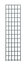 Middle Atlantic LACE-WB6-45 45SP 6" Wide Vertical Wire Grid Lace Image 1