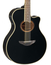 Yamaha APX 12-String Acoustic Electric - Black 12-String Thinline Cutaway Acoustic-Electric Guitar Image 2
