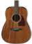 Ibanez AW54OPN Open Pore Natural Artwood Series Dreadnought Acoustic Guitar Image 2