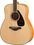 Yamaha FG840 Dreadnought Acoustic Guitar, Sitka Spruce Top And Flame Maple  Back And Sides Image 2
