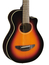 Yamaha APXT2 3/4-Scale Thinline - Old Violin Acoustic-Electric Guitar, Spruce Top, Meranti Back And Sides Image 3