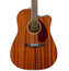 Fender CD-140SCE Mahogany Dreadught Acoustic-Electric Guitar With Solid Mahogany Top, Back And Sides Image 1
