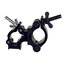 The Light Source QC1.5B-MLB Quad Coupler 1.5 Swivel To Mega-Coupler, Black Image 1