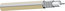 West Penn 25812IV0500 500' RG58 20AWG Shielded Plenum Coaxial Cable, Ivory Image 1