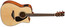 Yamaha FGX800C Dreadnought Cutaway Acoustic-Electric Guitar, Sitka Spruce Top Image 1