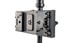 Litepanels Gemini Dual Battery Bracket Powers Gemini 2x1 With 2 Gold Mount 14.4V Batteries (Not Included) Image 1