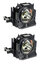 Panasonic ET-LAD60AW Replacement Projector Lamp, 2 Pack Image 1