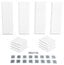 Primacoustic LONDON-8 Broadway Acoustical Panels Room Kit With 4 Control Columns, 8 Scatter Blocks Image 3