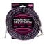 Ernie Ball Instrument Cable 25' Braided Straight / Angle Instrument Cable Image 3